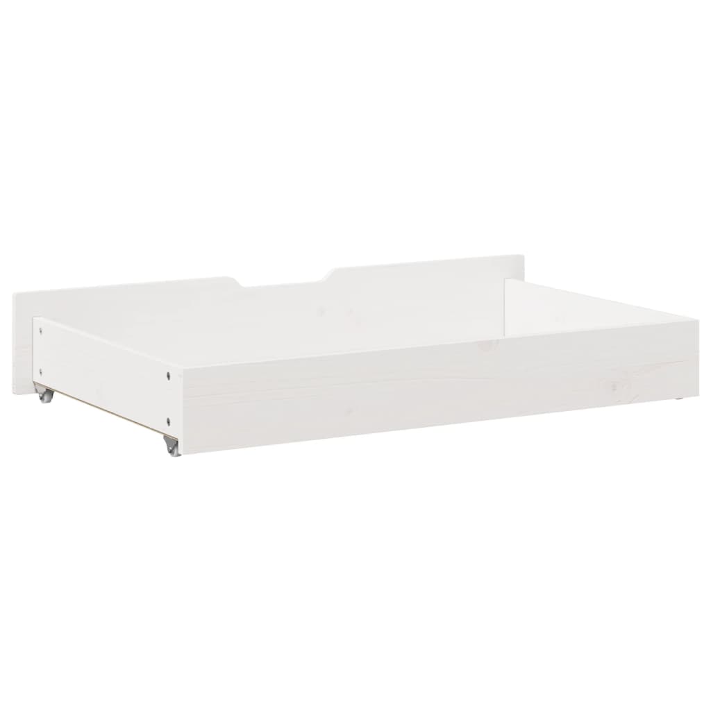 Bedlades 2 st 95x55x16 cm massief grenenhout