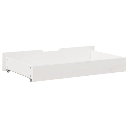 Bedlades 2 st 95x55x16 cm massief grenenhout