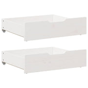 Bedlades 2 st 75x55x17 cm massief grenenhout