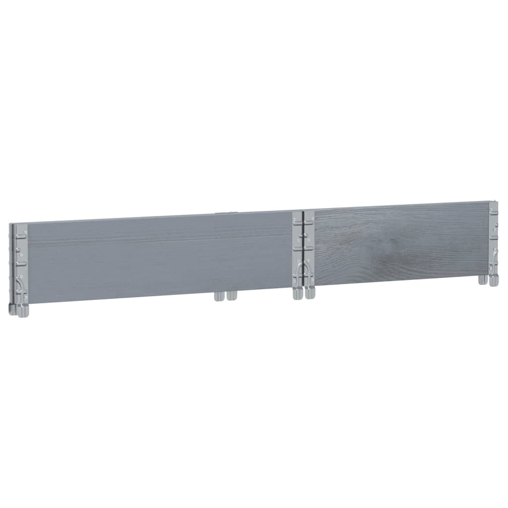 Palletopzetrand 80x60 cm massief grenenhout grijs