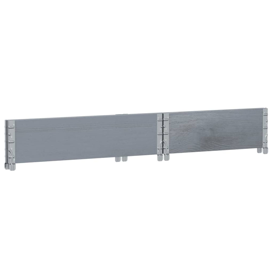Palletopzetrand 80x60 cm massief grenenhout grijs