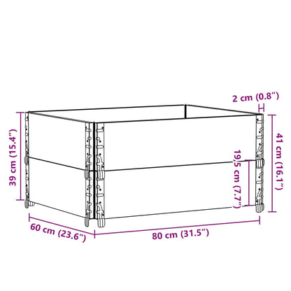 Palletopzetranden Massief Grenenhout 2