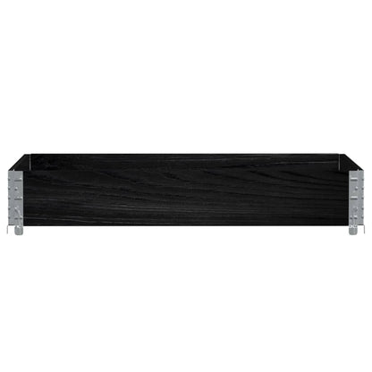Palletopzetrand Massief Grenenhout 1
