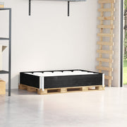 Palletopzetrand massief grenenhout