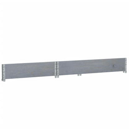 Palletopzetrand Massief Grenenhout 1
