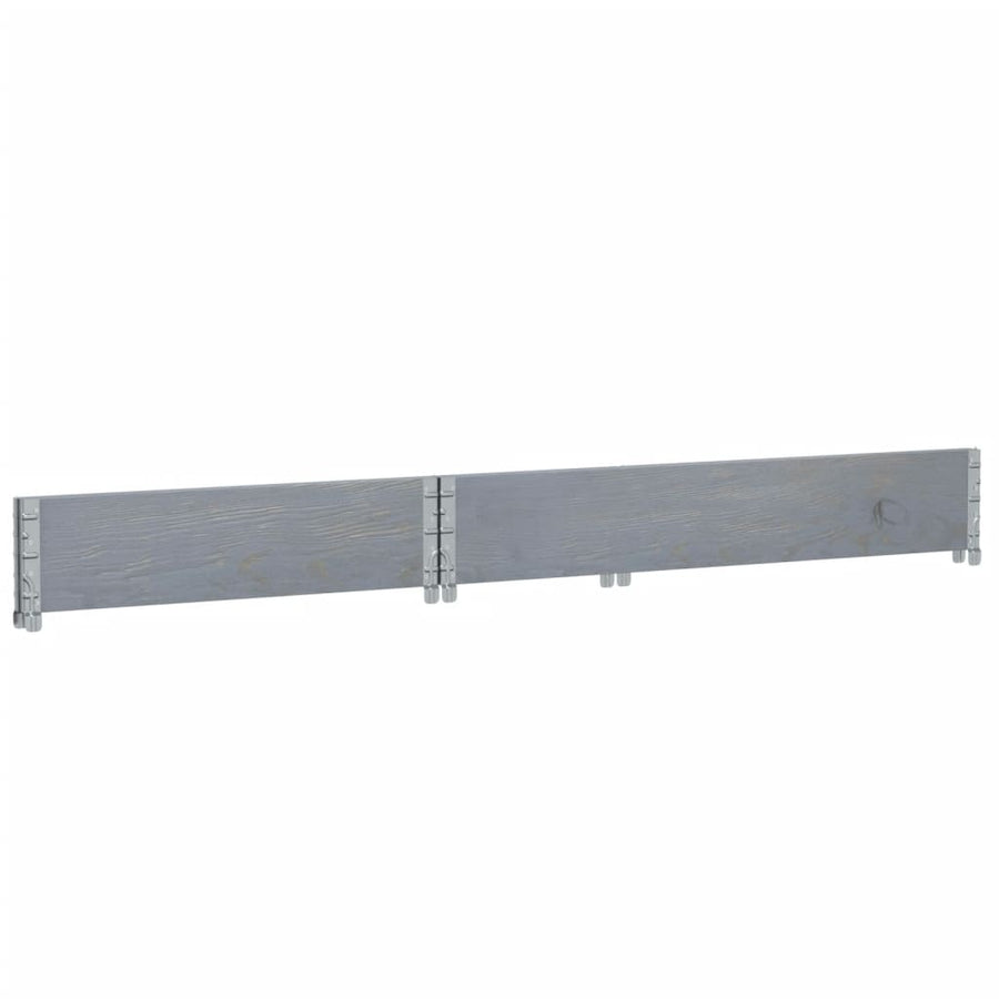 Palletopzetrand Massief Grenenhout 1