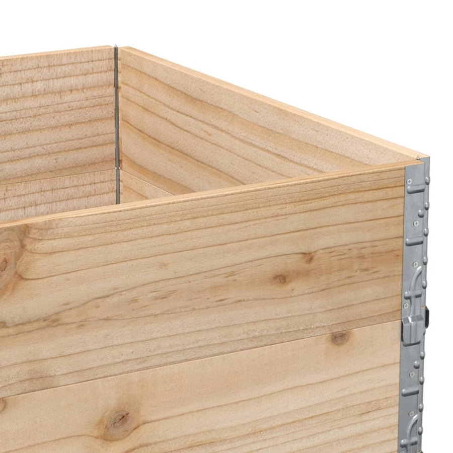 Palletopzetranden Massief Grenenhout 2
