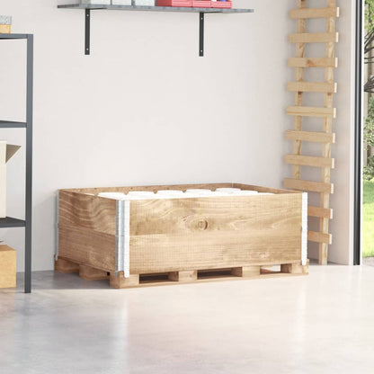 Palletopzetranden Massief Grenenhout 2
