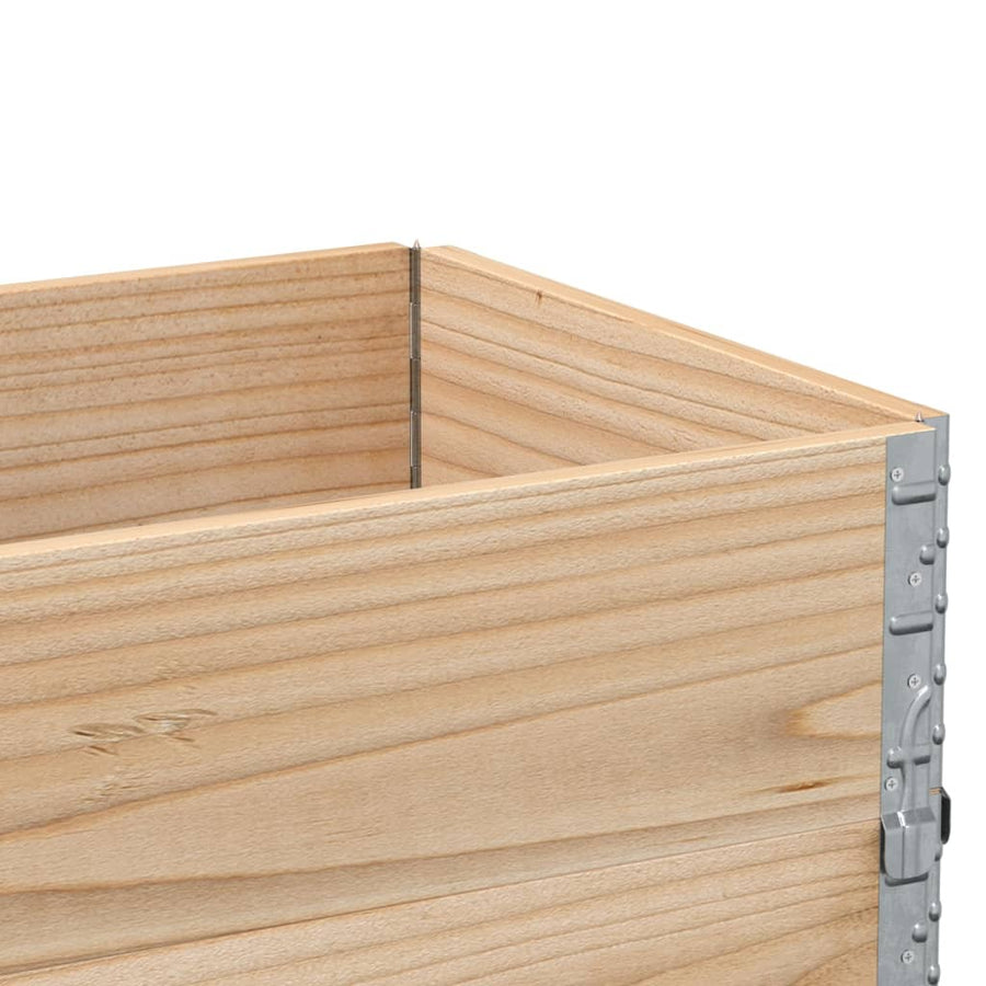 Palletopzetranden Massief Grenenhout 2