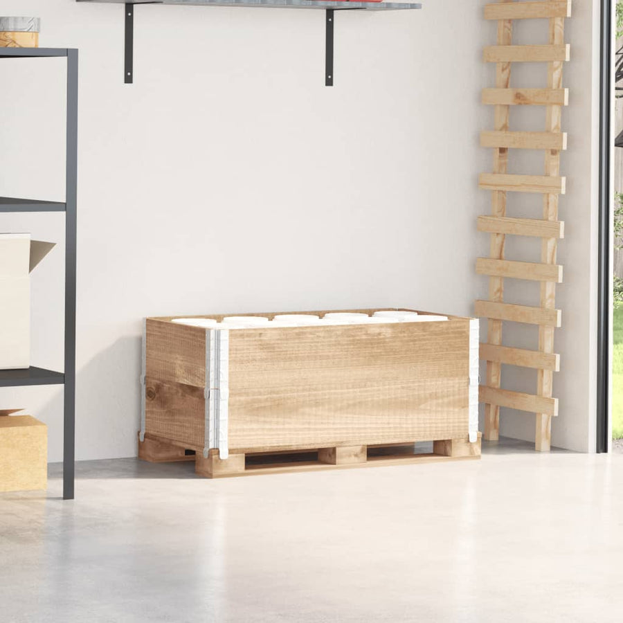Palletopzetranden Massief Grenenhout 2