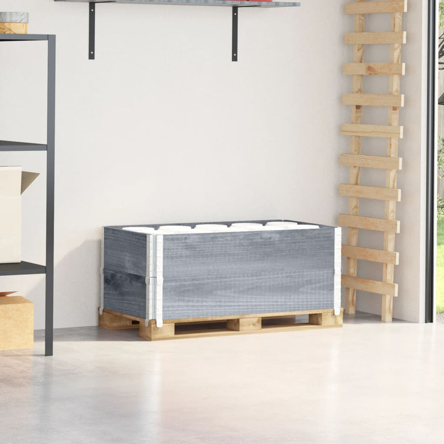 Palletopzetranden Massief Grenenhout 2