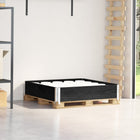 Pallet Collar 100x100 cm Solid Pine Black