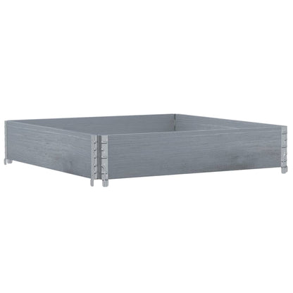 Palletopzetrand Massief Grenenhout 1
