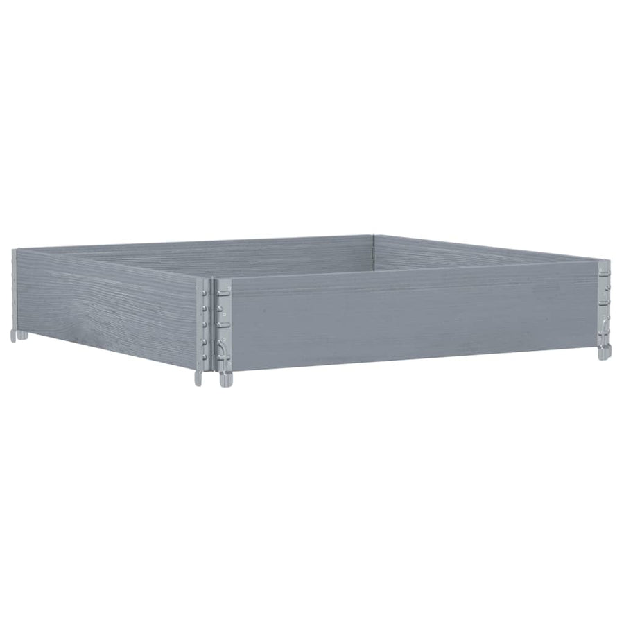Palletopzetrand Massief Grenenhout 1