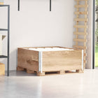 Pallet collars 2 pcs 100x100 cm solid pine wood