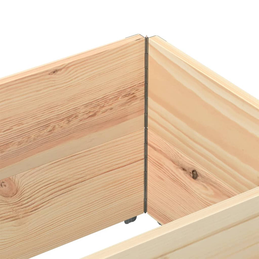 Palletopzetranden Massief Grenenhout 2