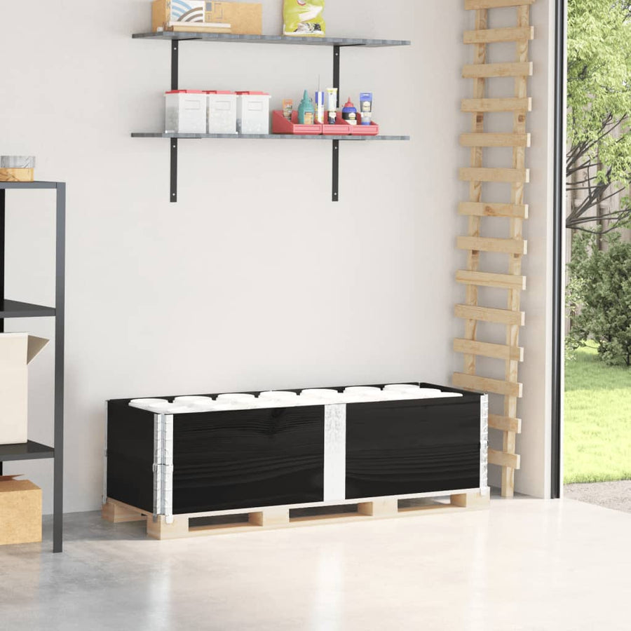 Palletopzetranden Massief Grenenhout 2