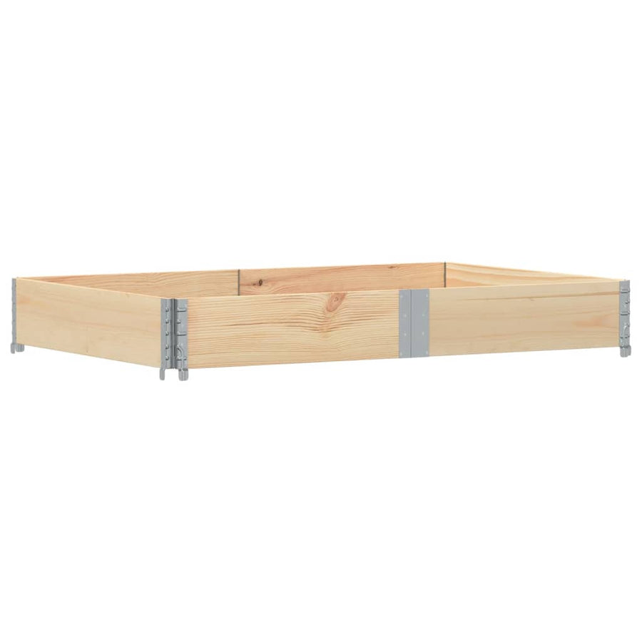 Palletopzetrand 150x100 cm massief grenenhout