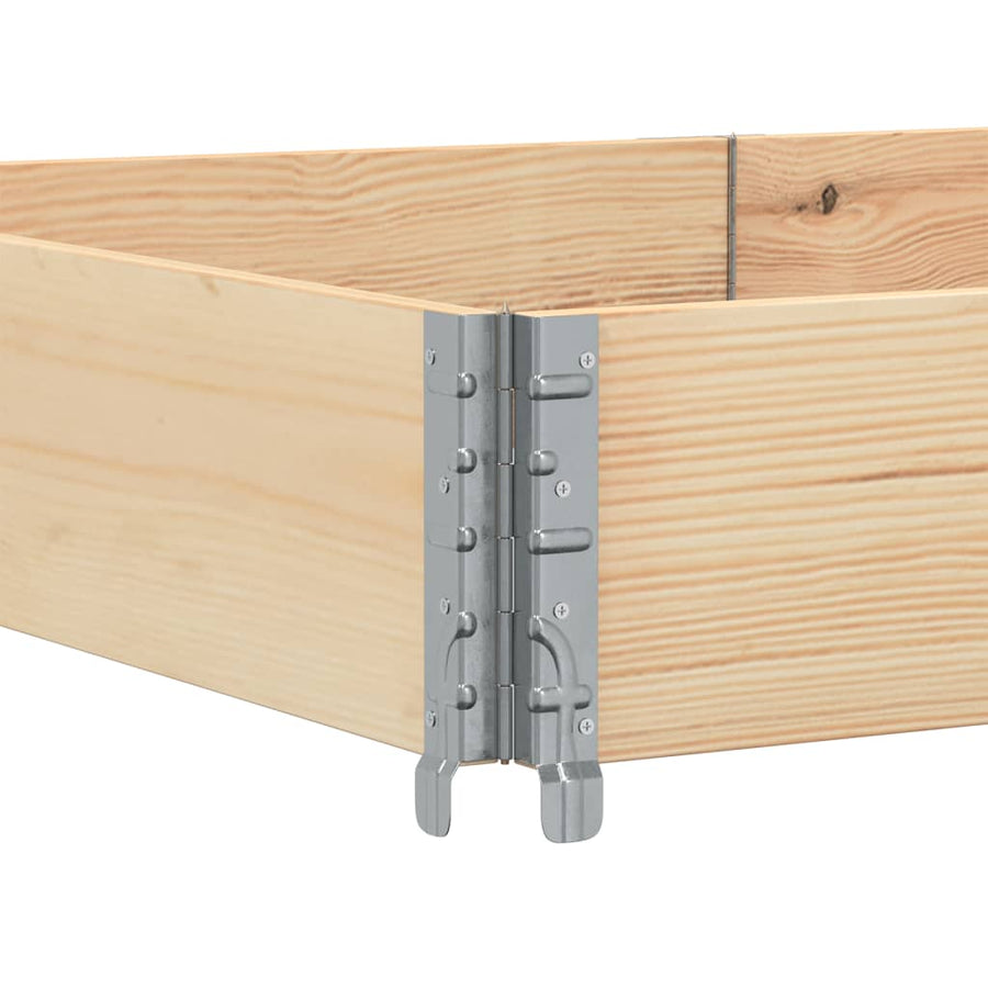 Palletopzetrand 150x100 cm massief grenenhout