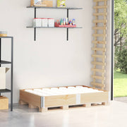 Palletopzetrand 150x100x21.5 cm massief grenenhout