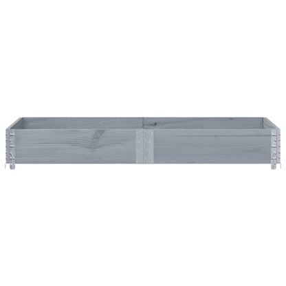 Palletopzetrand Massief Grenenhout 1