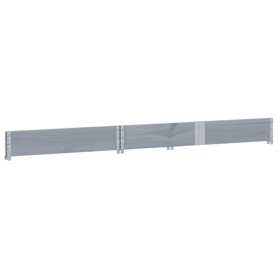 Palletopzetrand Massief Grenenhout 1