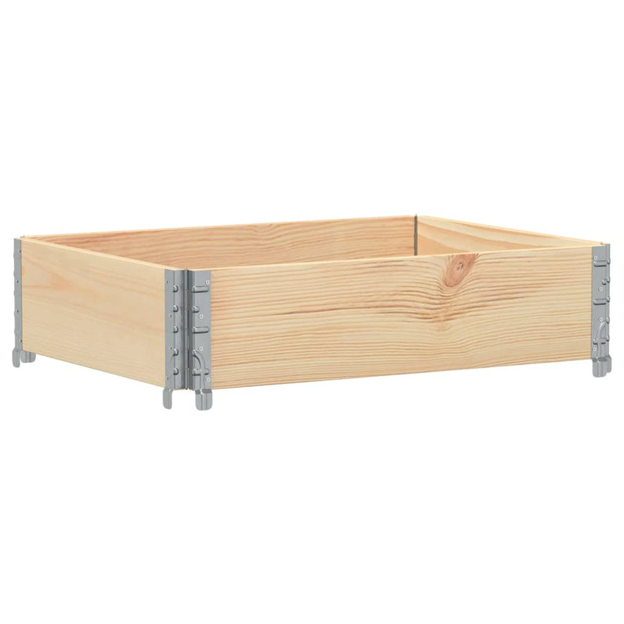 Plantenbak 80X60 Cm Massief Grenenhout 80 x 60 x 21.5 cm