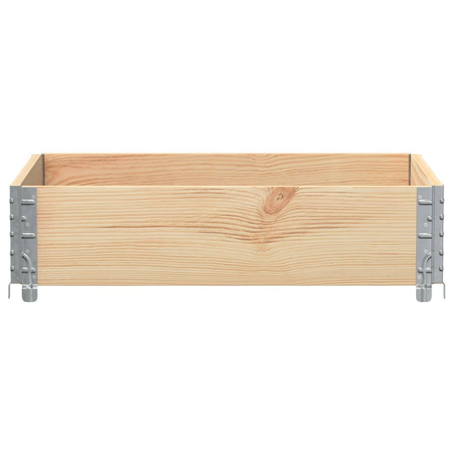 Plantenbak 80X60 Cm Massief Grenenhout 80 x 60 x 21.5 cm