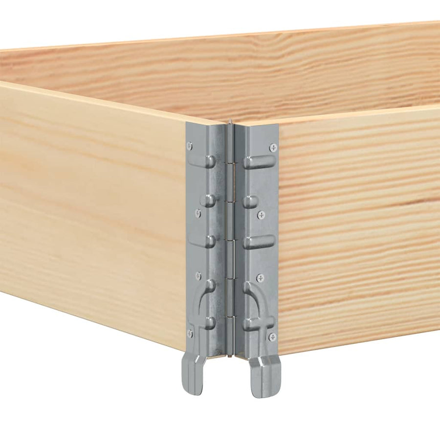 Plantenbak 80X60 Cm Massief Grenenhout 80 x 60 x 21.5 cm