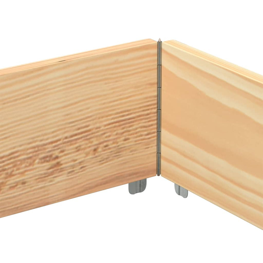 Plantenbak 80X60 Cm Massief Grenenhout 80 x 60 x 21.5 cm