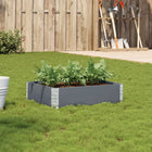 Planter 80x60 cm solid pine grey