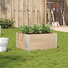 Plantenbak massief grenenhout 80x60x41 cm