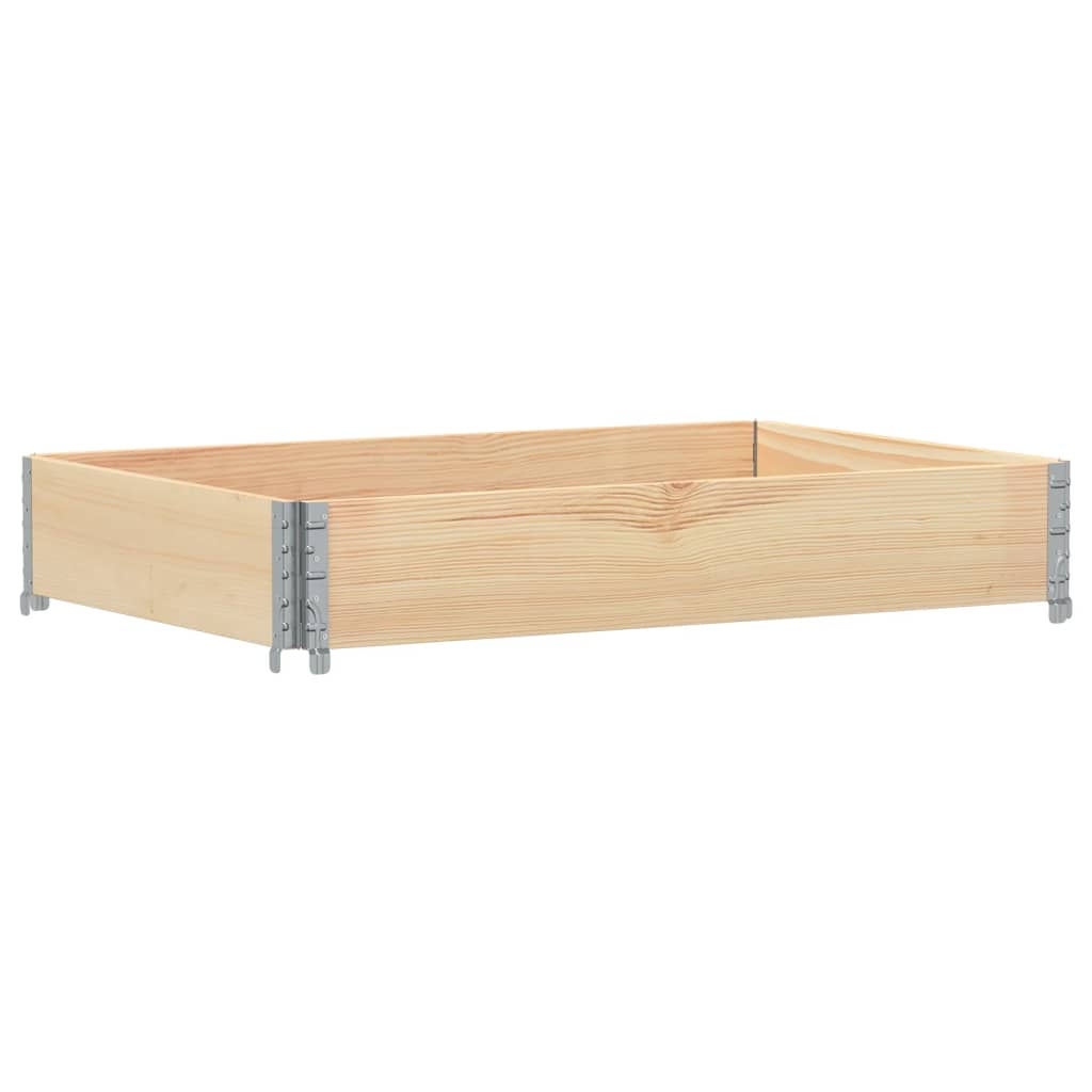 Plantenbak 120X80 Cm Massief Grenenhout 120 x 80 x 21.5 cm