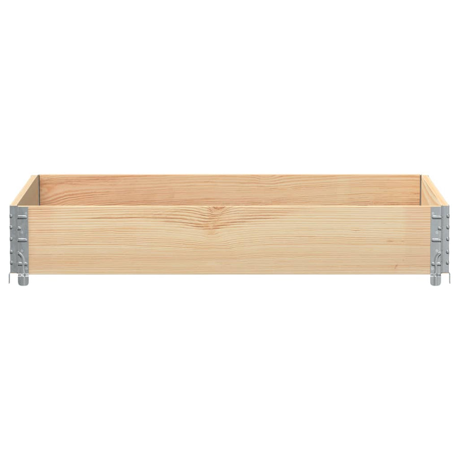 Plantenbak 120X80 Cm Massief Grenenhout 120 x 80 x 21.5 cm