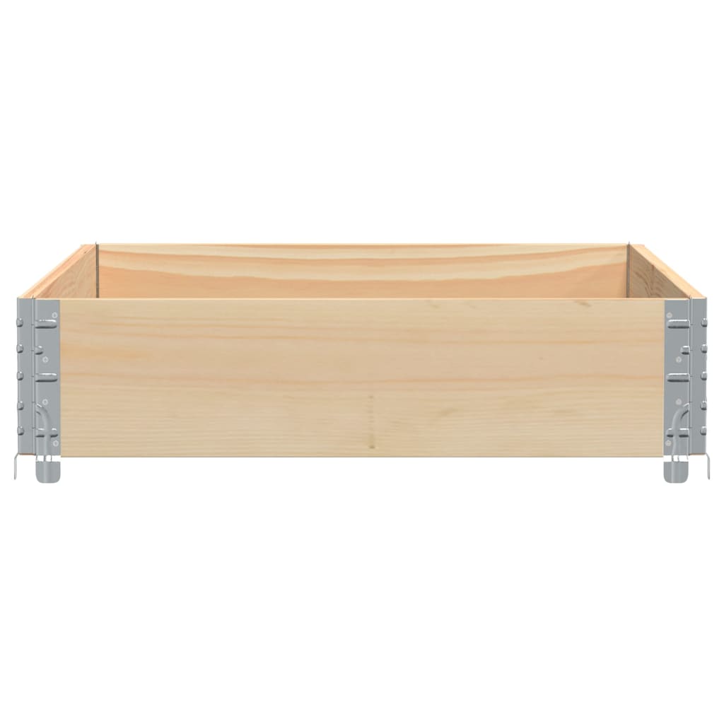 Plantenbak 120X80 Cm Massief Grenenhout 120 x 80 x 21.5 cm