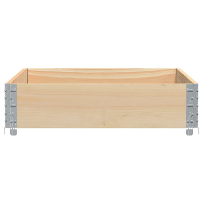 Plantenbak 120X80 Cm Massief Grenenhout 120 x 80 x 21.5 cm