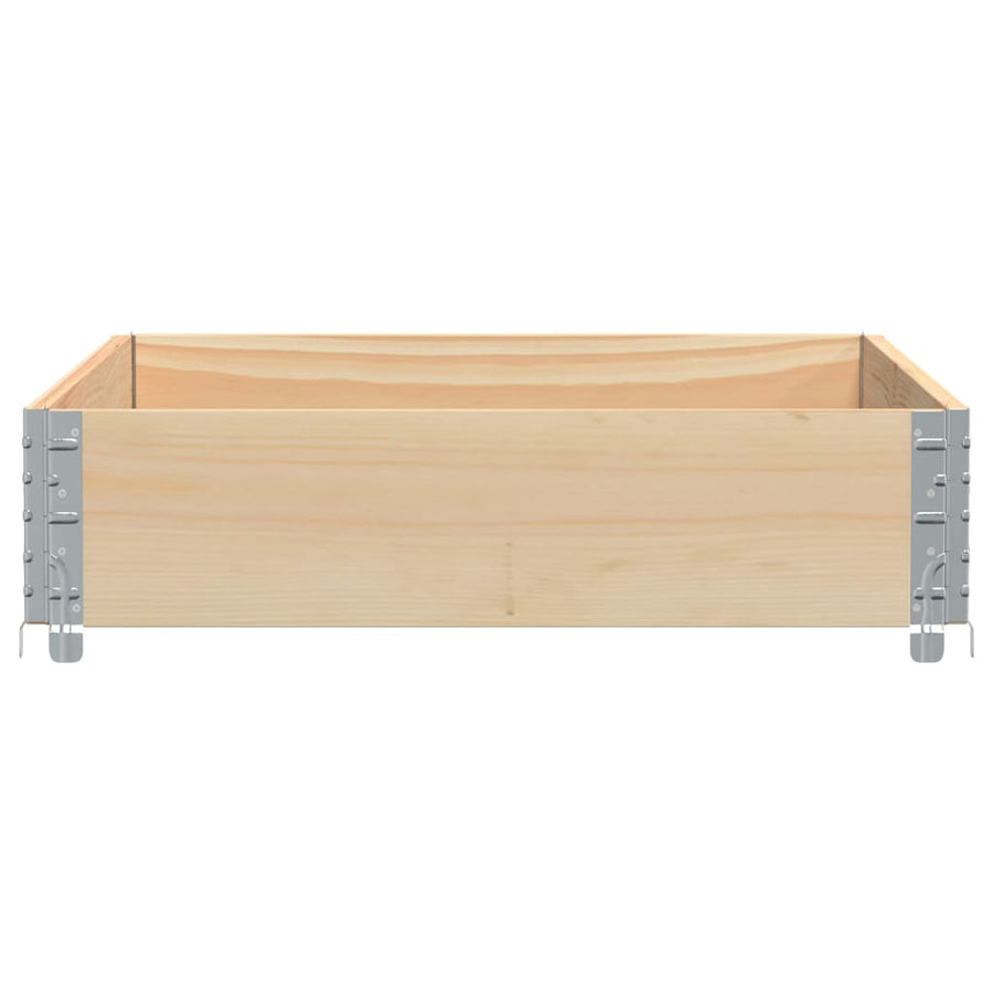Plantenbak 120X80 Cm Massief Grenenhout 120 x 80 x 21.5 cm