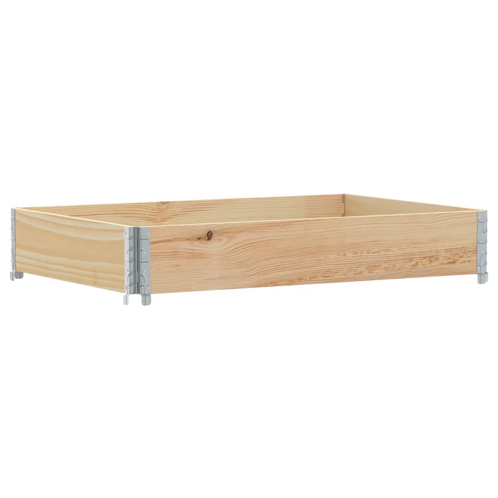 Plantenbak 120X80 Cm Massief Grenenhout 120 x 80 x 21.5 cm