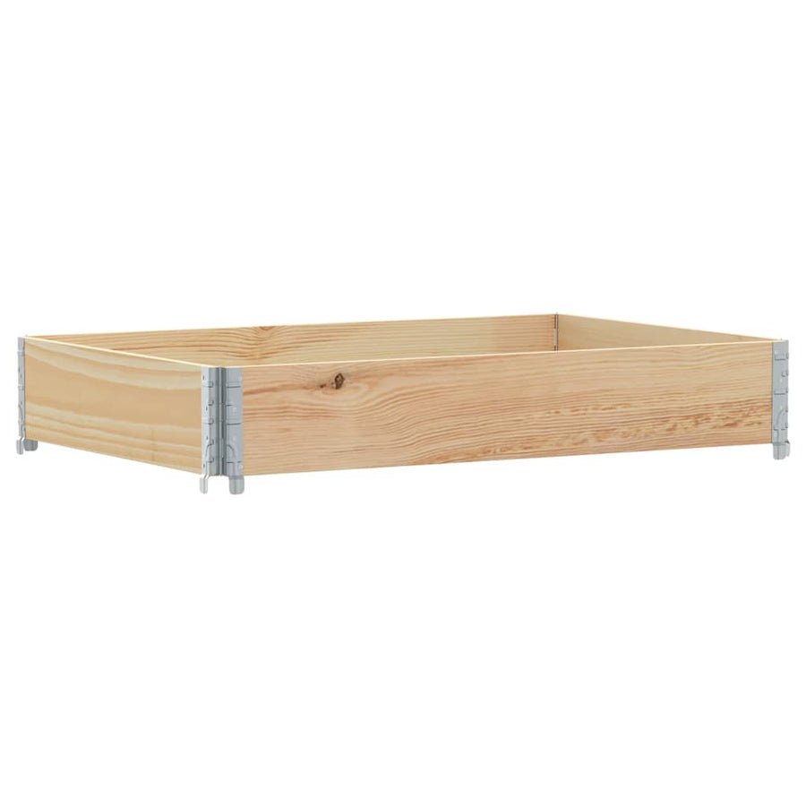 Plantenbak 120X80 Cm Massief Grenenhout 120 x 80 x 21.5 cm