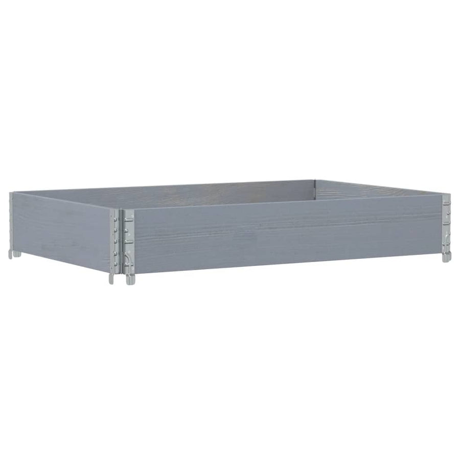 Plantenbak 120X80 Cm Massief Grenenhout 120 x 80 x 21.5 cm