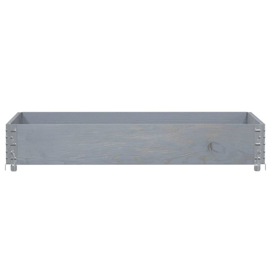 Plantenbak 120X80 Cm Massief Grenenhout 120 x 80 x 21.5 cm
