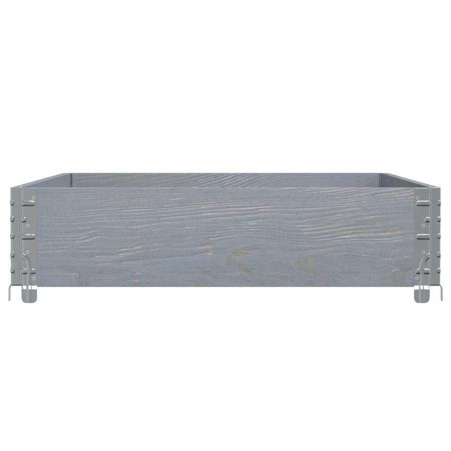 Plantenbak 120X80 Cm Massief Grenenhout 120 x 80 x 21.5 cm