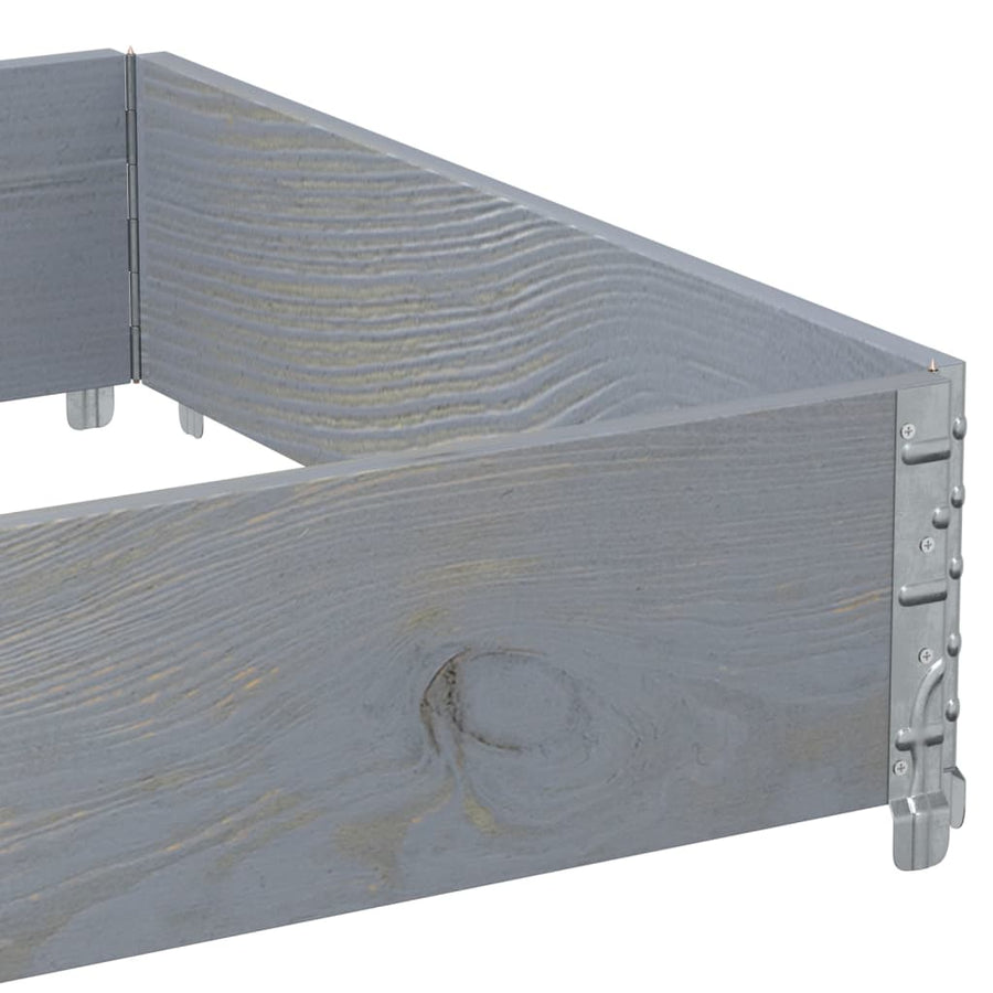 Plantenbak 120X80 Cm Massief Grenenhout 120 x 80 x 21.5 cm