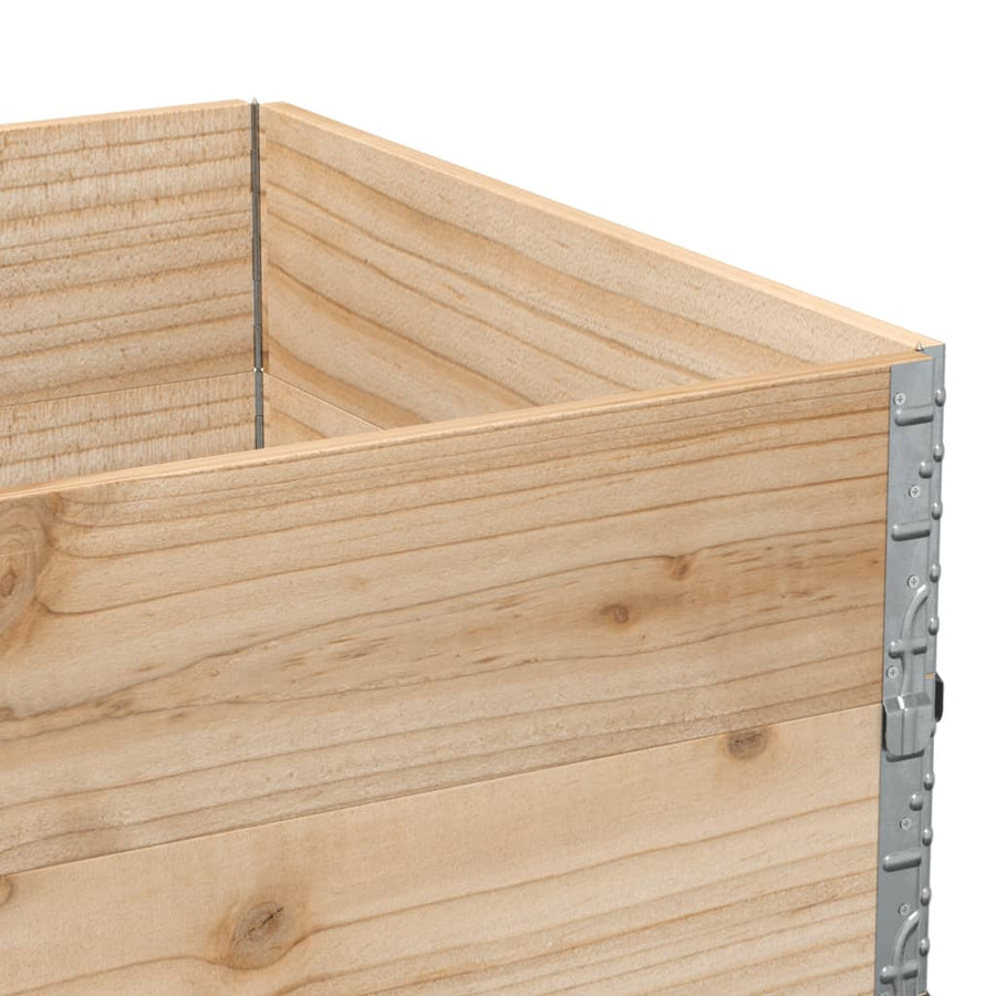Plantenbak 120X80 Cm Massief Grenenhout 120 x 80 x 41 cm