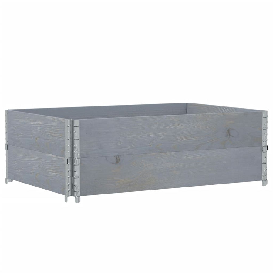 Plantenbak 120X80 Cm Massief Grenenhout 120 x 80 x 41 cm