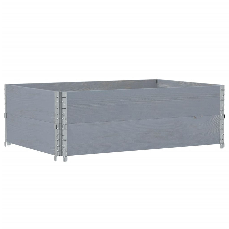 Plantenbak 120X80 Cm Massief Grenenhout 120 x 80 x 41 cm
