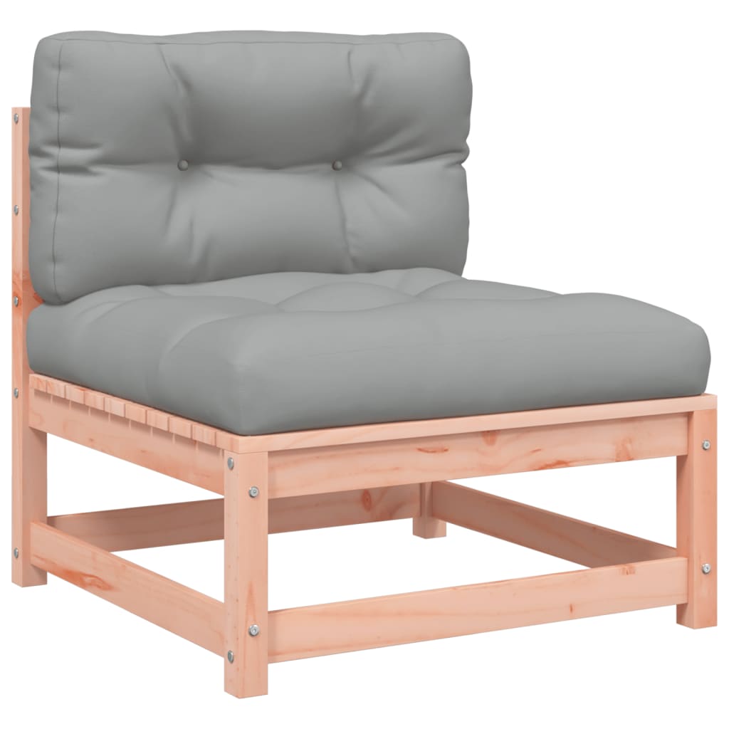 5-delige Loungeset met kussens massief douglas vurenhout