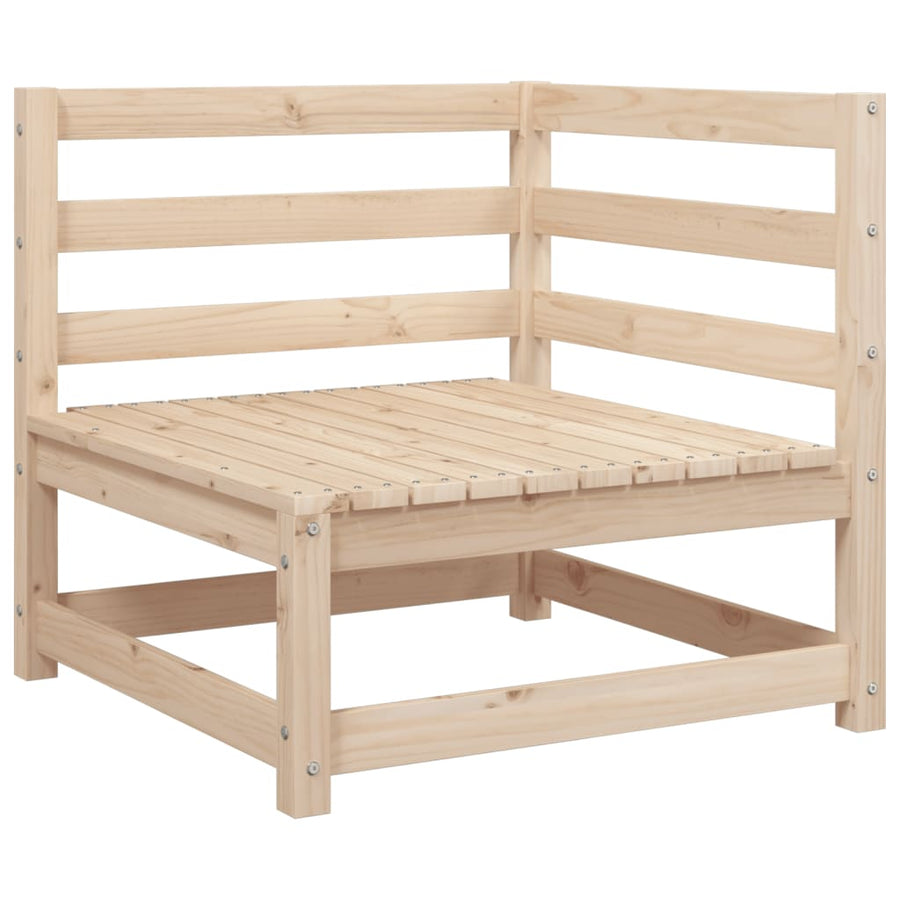 5-delige Loungeset massief grenenhout
