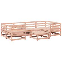 7-delige Loungeset massief douglas vurenhout