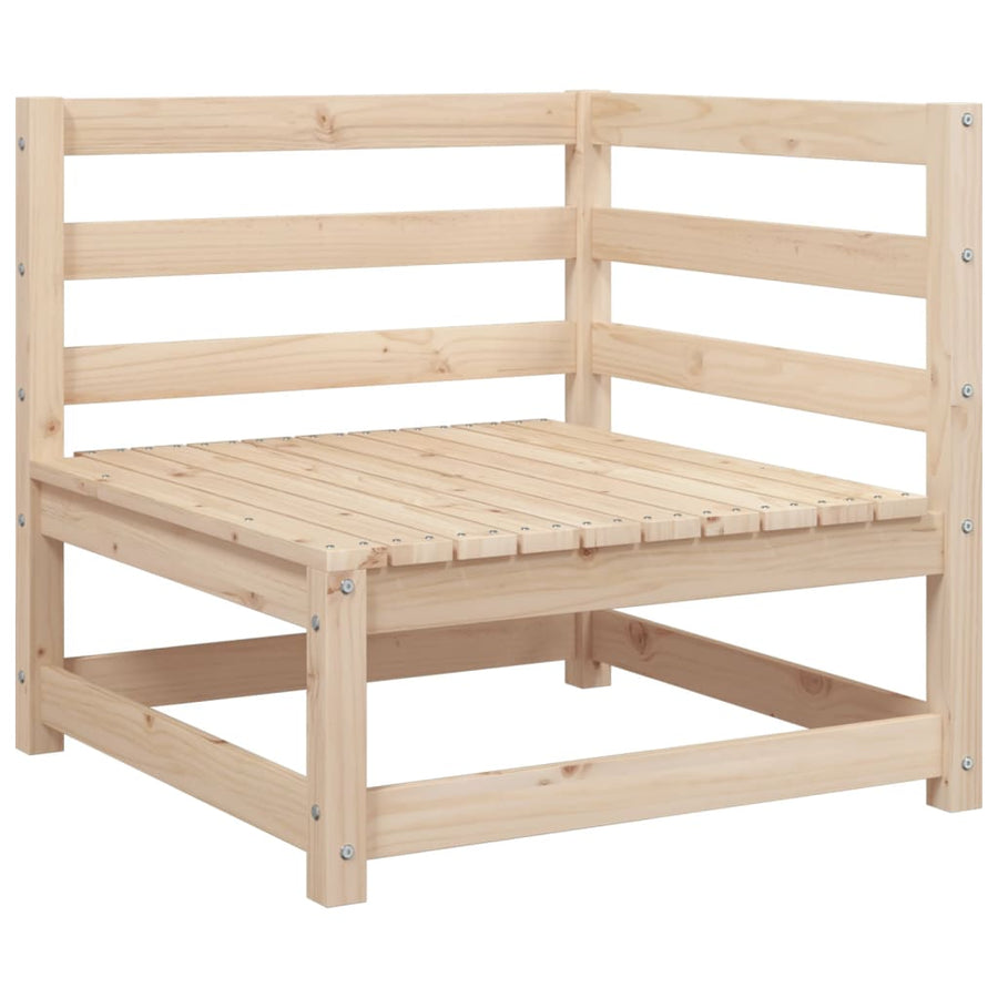 8-delige Loungeset massief grenenhout